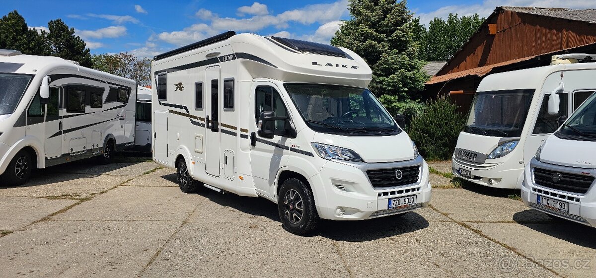 2021 5míst Fiat Ducato 2,3 iveco Laika VIP TOP OBYTNE AUTO