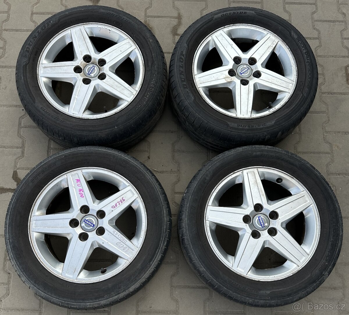 Prodám ALU kola Jaguar č. 1600