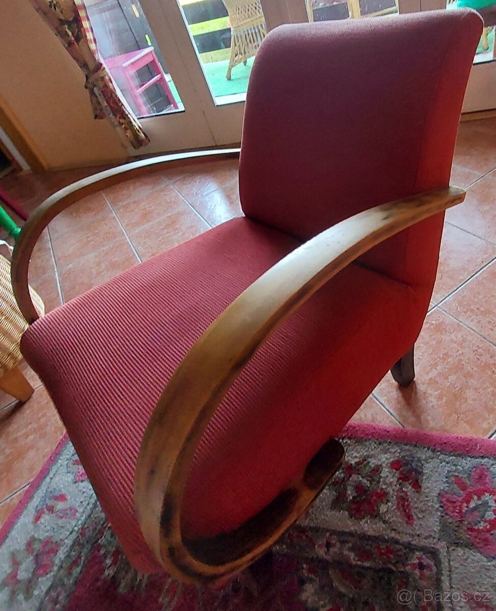 Halabala starožitné křeslo