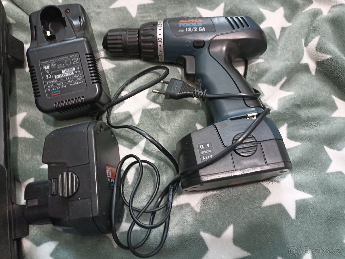 Vrtačka Alpha Tools ASE 18/2 GA ( čtěte popis)
