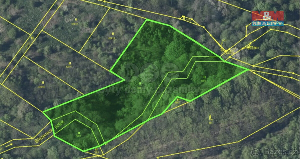 Prodej pozemku, 6655 m², Jirkov, Březenec