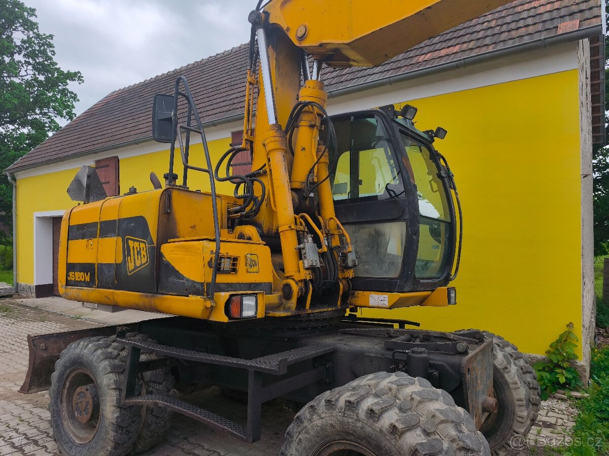 kolový bagr-rypadlo JCB JS 160W