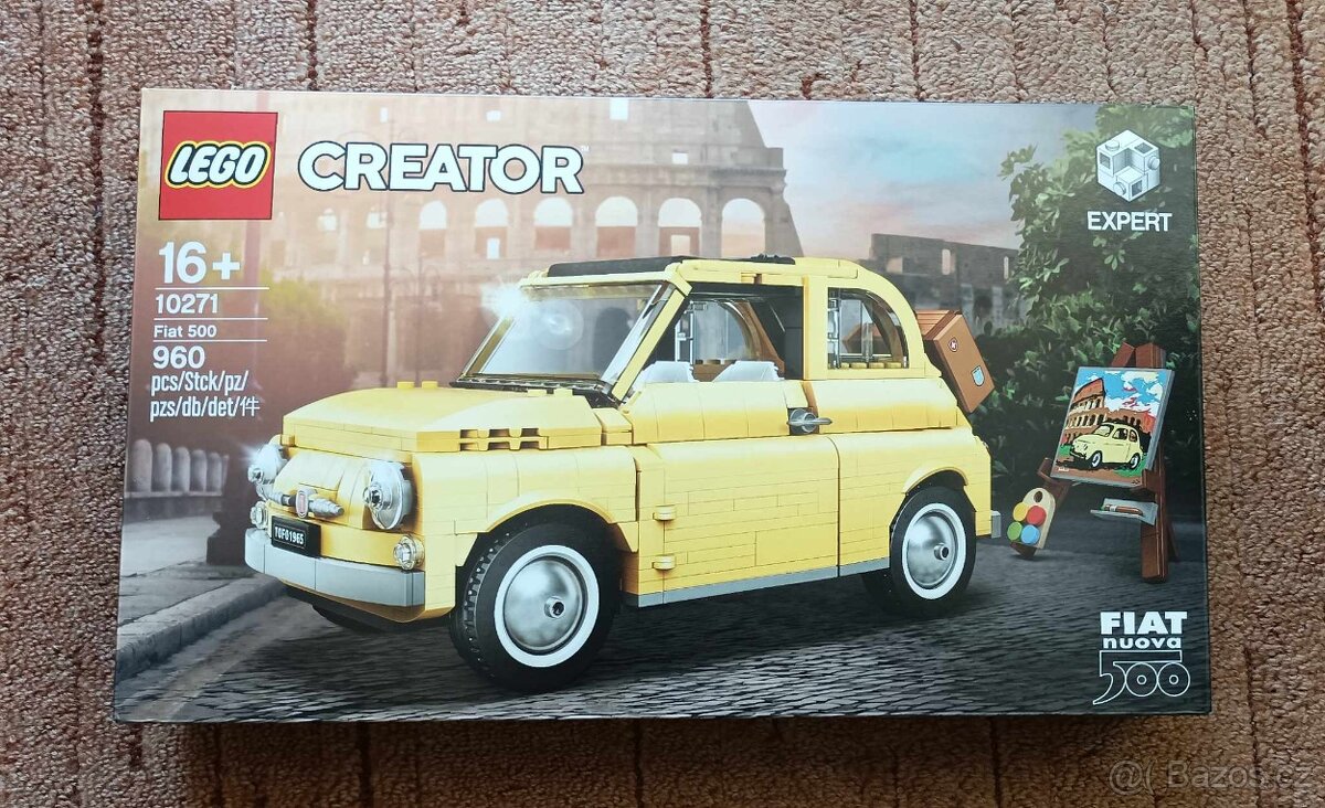 LEGO 10271, Fiat 500 ze série Creator