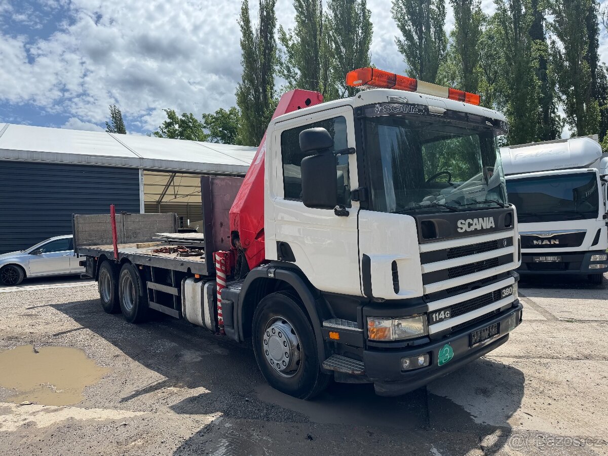 Scania, 380, 6X2, RUKA PALFINGER 1180