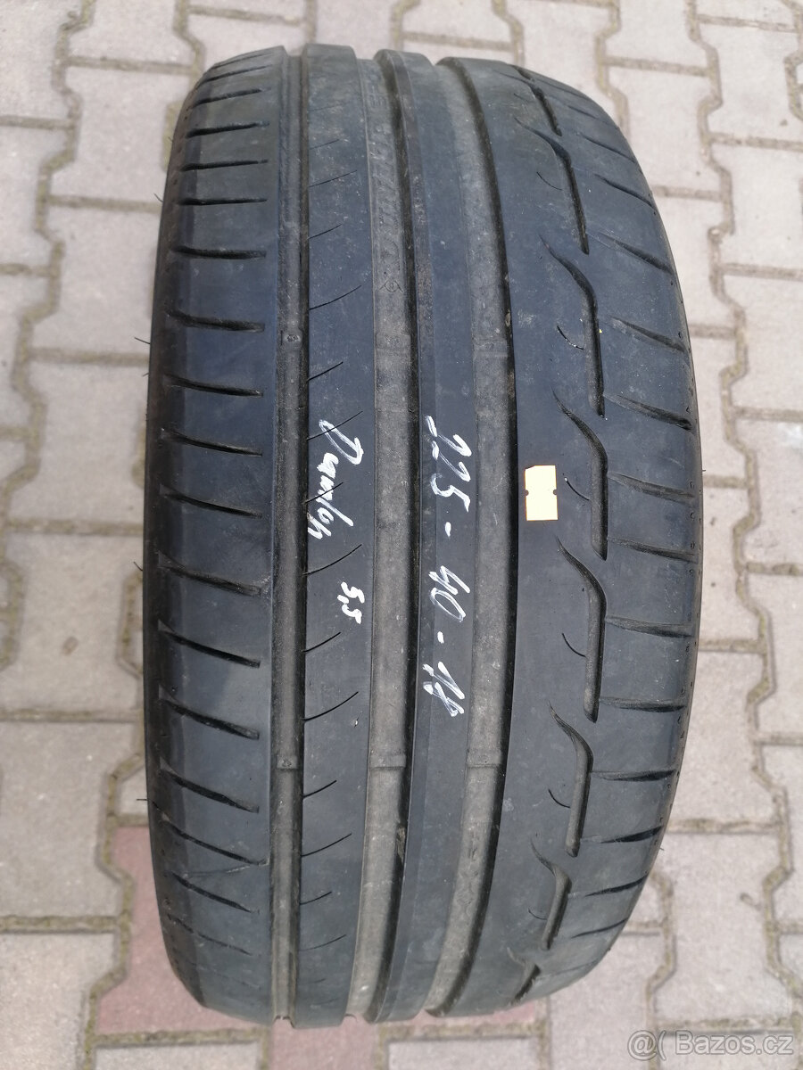 pneu Dunlop Sport MAXX RT 225/40/18 letní 5,5mm