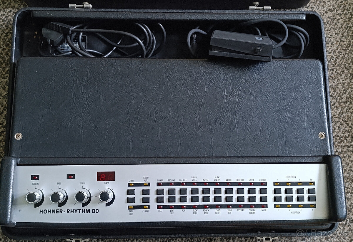 PREDÁM VZÁCNY VINTAGE BICÍ AUTOMAT HOHNER RHYTM 80