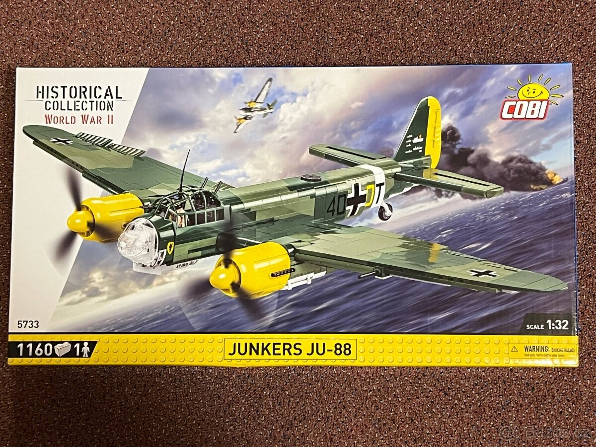 NOVÉ COBI 5733 BOMBARDÉR Junkers JU-88