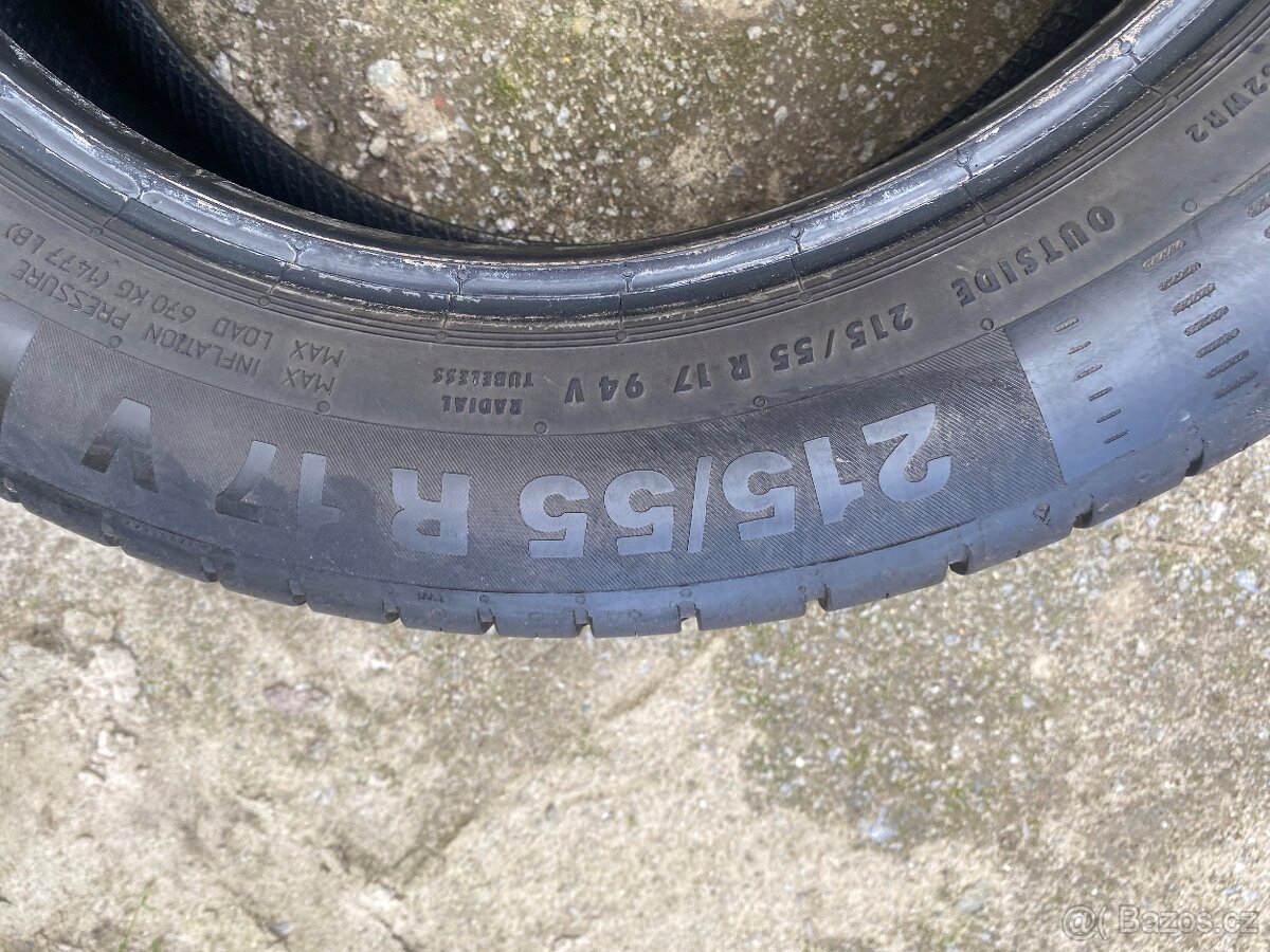 Pneu 215/55 R17