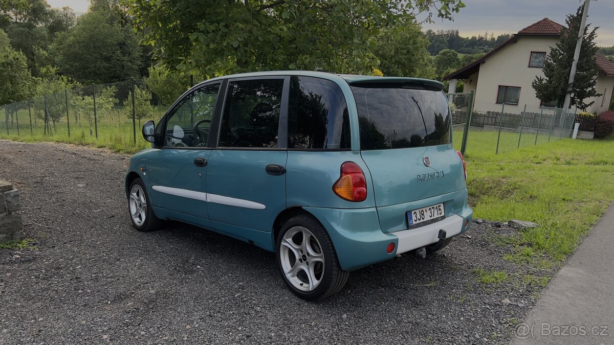 Fiat Multipla JTD, Zender paket, 17" Klíma, STK 08.2026