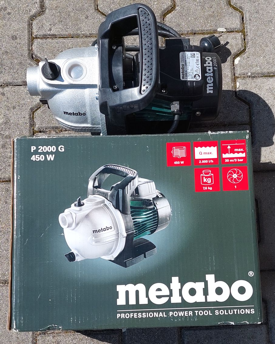 Zahradní čerpadlo Metabo P 2000 G