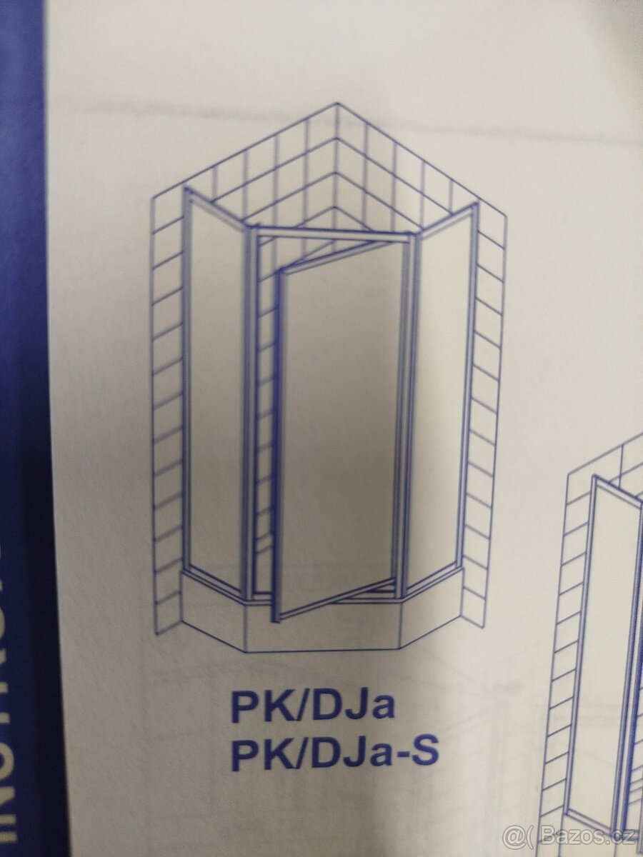 Sprchový kout 5-ti úhelník