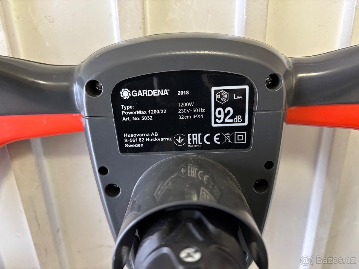 Gardena elektrická sekačka na trávu