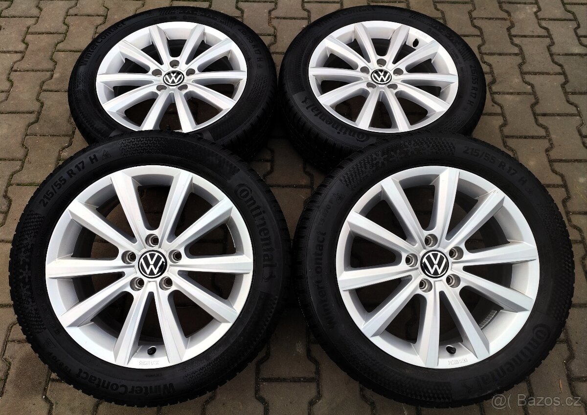 Alu kola originál Volkswagen Passat B8 5x112 R17 me