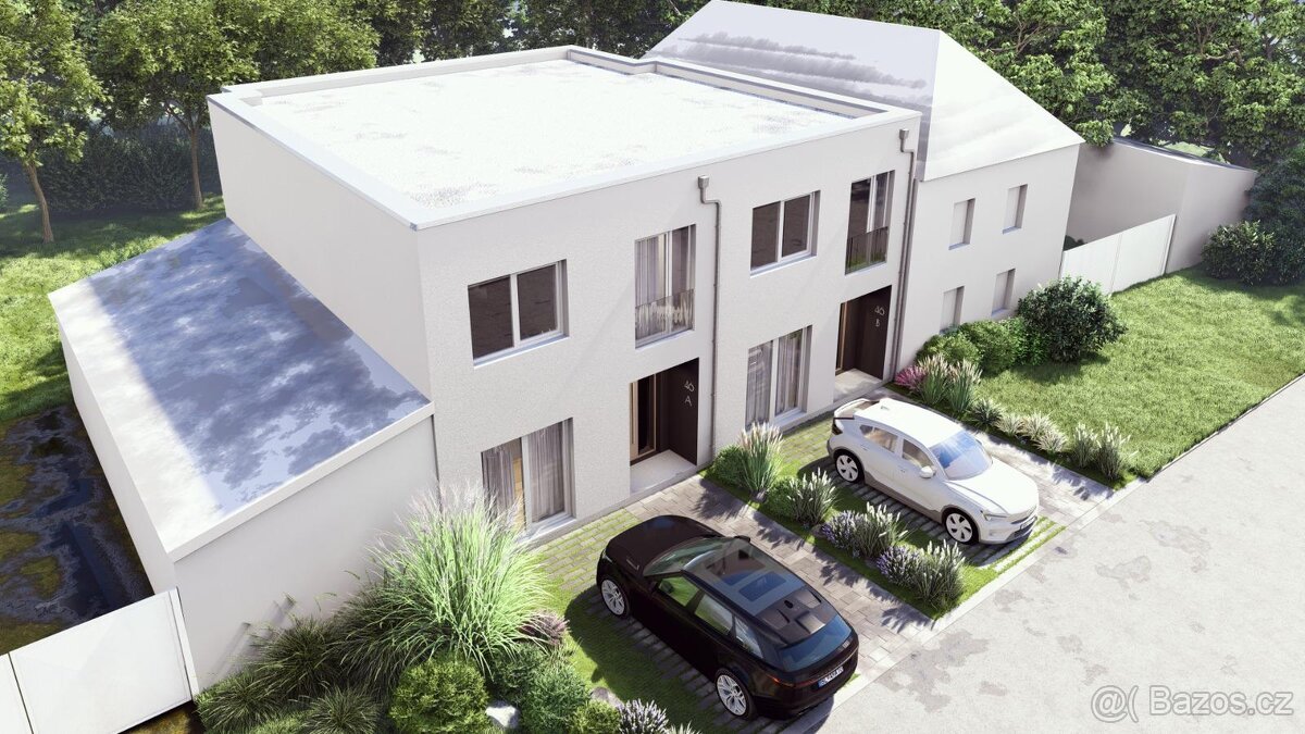 Prodej moderní novostavby rodinného domu v Mouřínově, 117m2