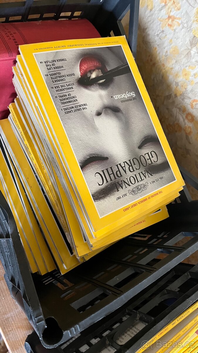 Sbírka časopisů NATIONAL GEOGRAPHIC