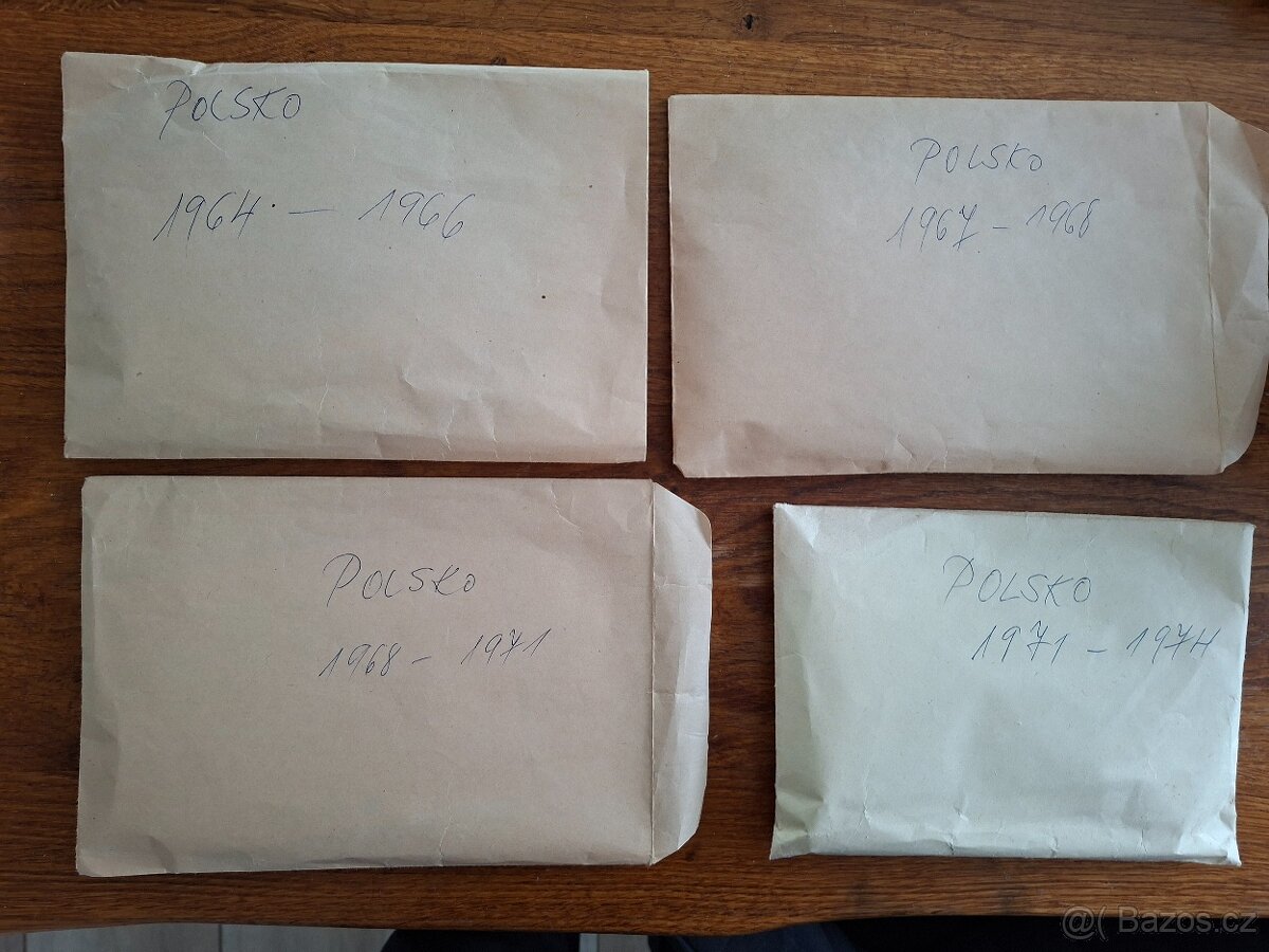 Poštovní známky Polsko 1964 až 1974