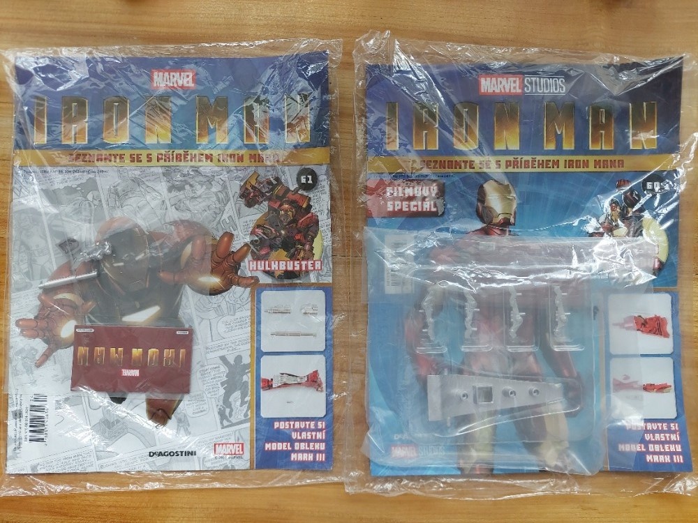 2 nové časopisy Ironman Iron man originál 60+61 / OBŘÍ SLEVA