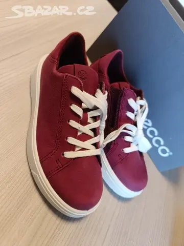 Nové dětské kožené boty Ecco vel.28