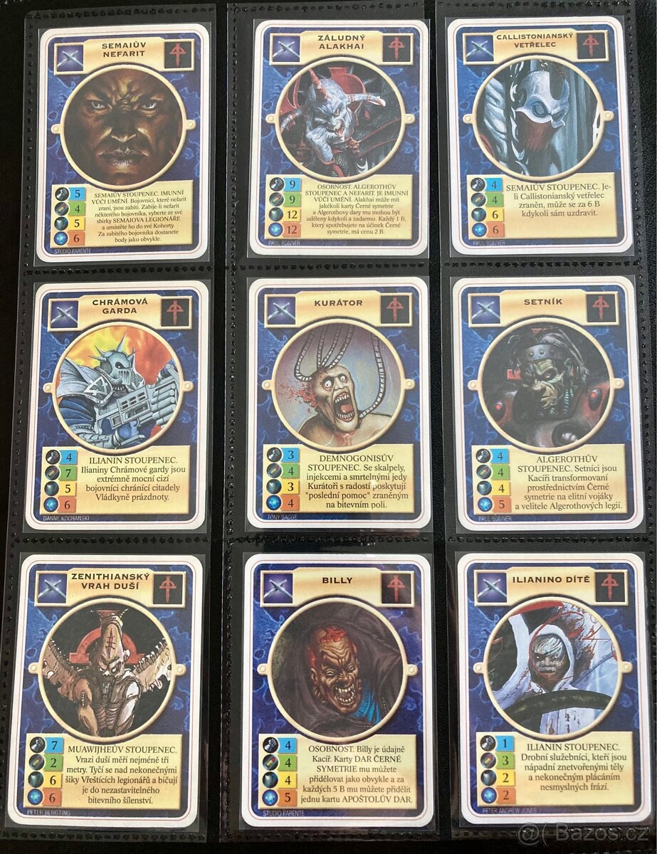 Koupím karty Doomtrooper