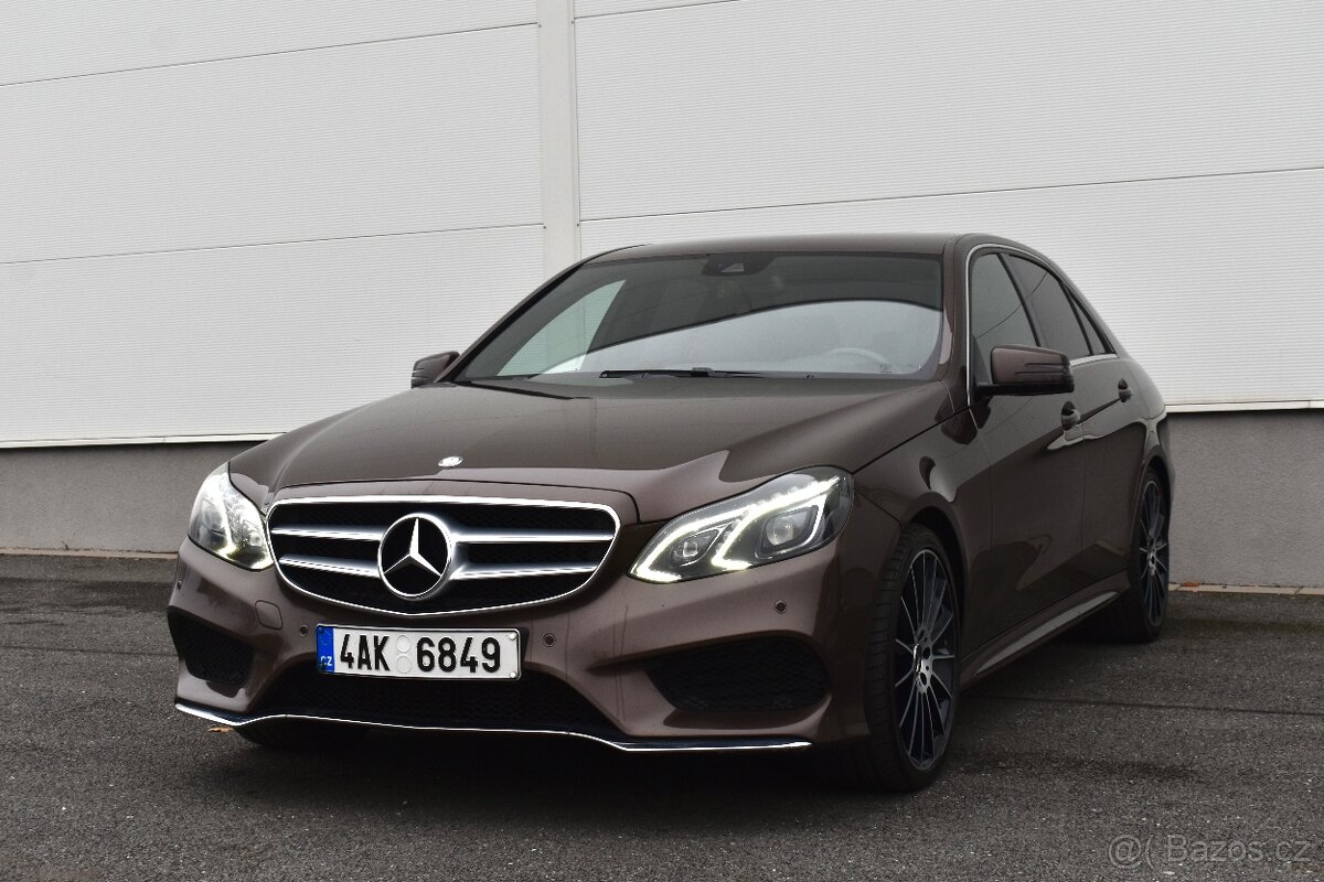 Mercedes Benz E250cdi/2015/4matic/150KW/AMG PAKET/ČR/DPH