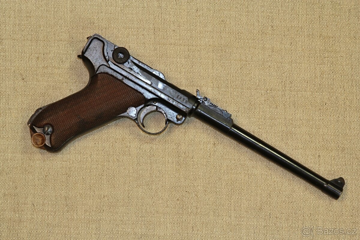 Pistole DWM P08 dělostřelecká verze