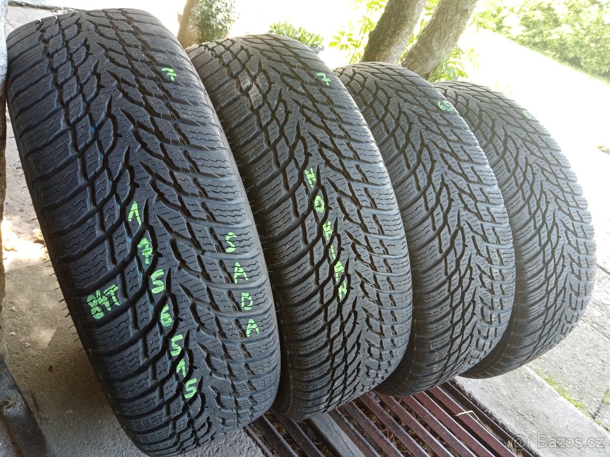 Zimní pneu 4kusy 175/65/15 vzorek 90% NOKIAN - dobírka možná
