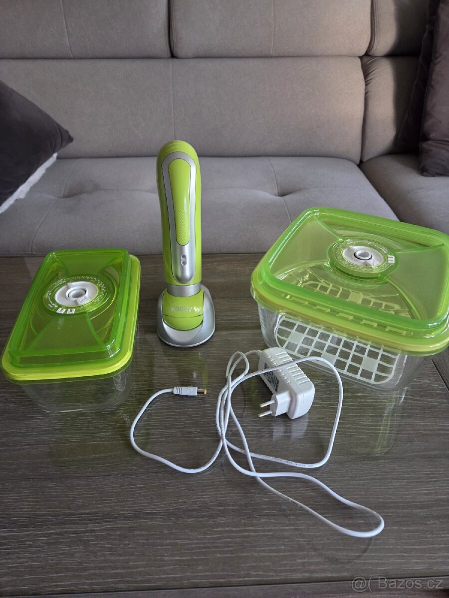 Zepter VacSy zelená nabíjecí ctverec