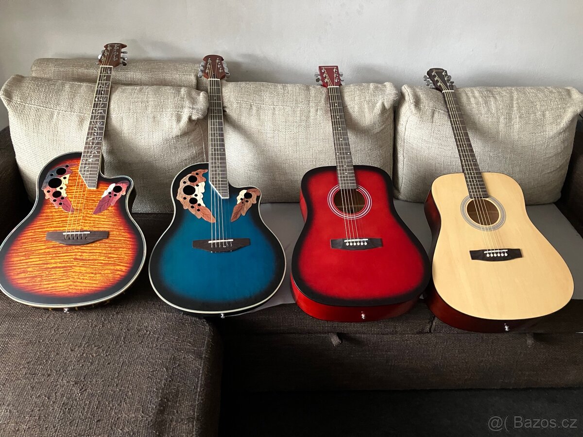 Nové akustické kytary - poslední kusy