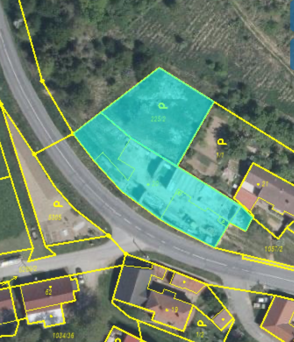Stavební pozemek Krahulov - 1485 m2/výměna za byt 2+1