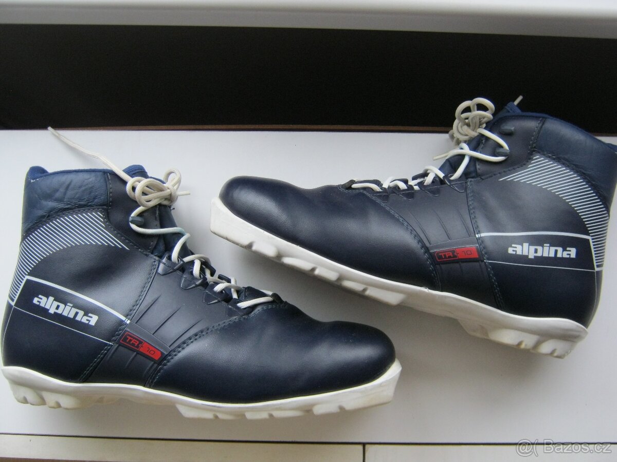 Boty na běžky ALPINA vel.44,0 , stélka 28,5 cm, váz. NNN