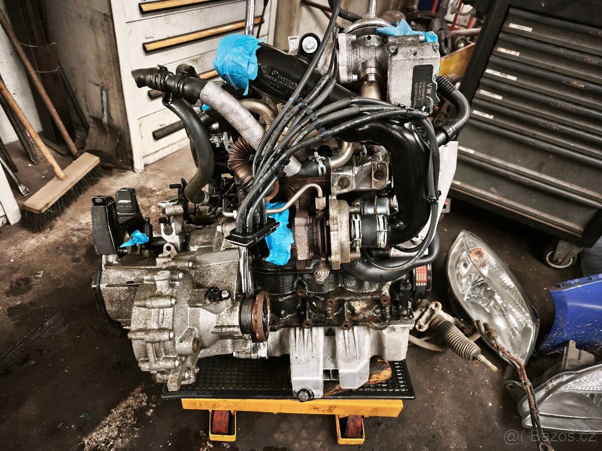 Motor 1,9 TDi 96kw ASZ Sharan , Alhambra , Galaxy