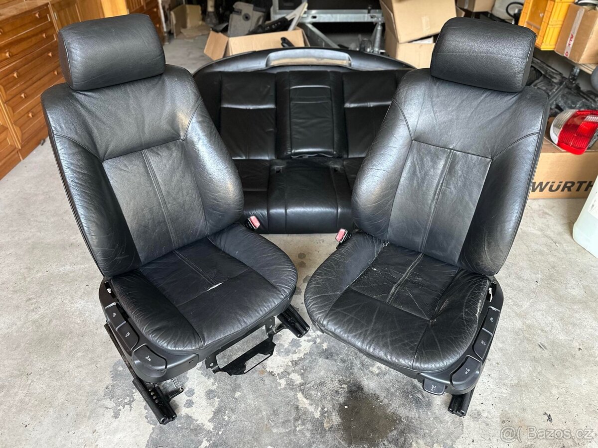 Přední sedačky s výhřevem BMW E39 sedan