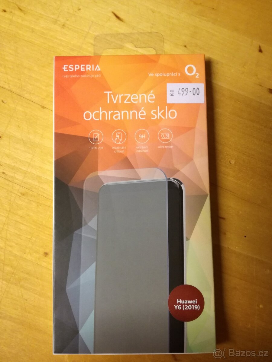 Tvrzené ochranné sklo na Huawei Y6