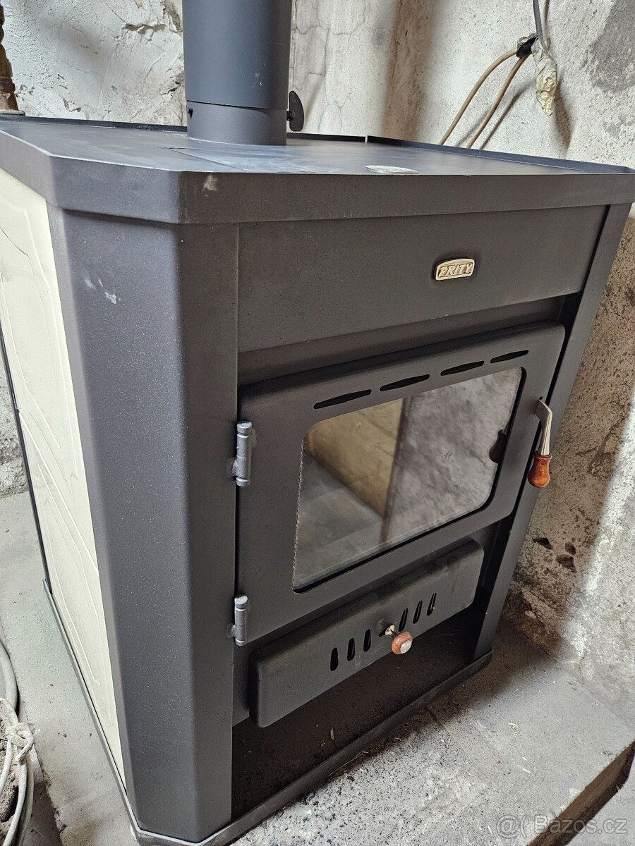 Krbová kamna s výměníkem
