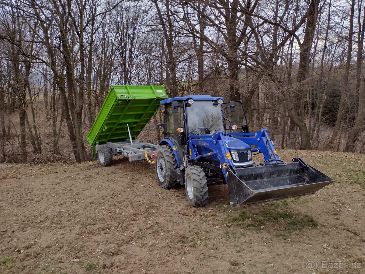 Traktor LOVOL M254 + čelní nakladač