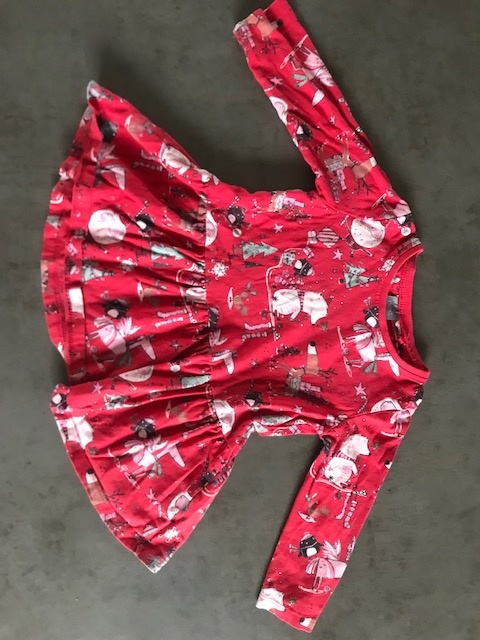 Prodám vánoční šatičky zn. Next, vel. 80