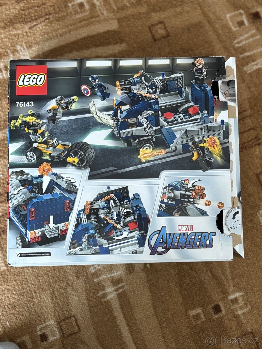 TOP stav - LEGO 76143 Avengers - Boj o náklaďák