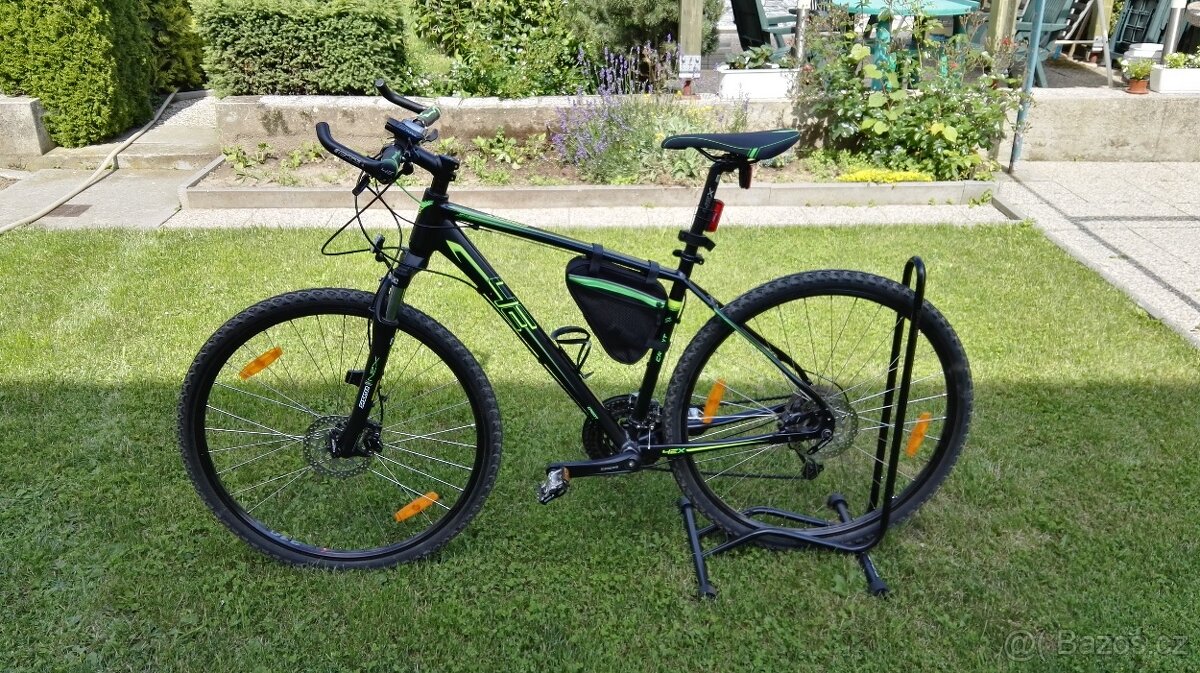 Krosové kolo 4EVER CREDIT DISC 2019 černá/zelená