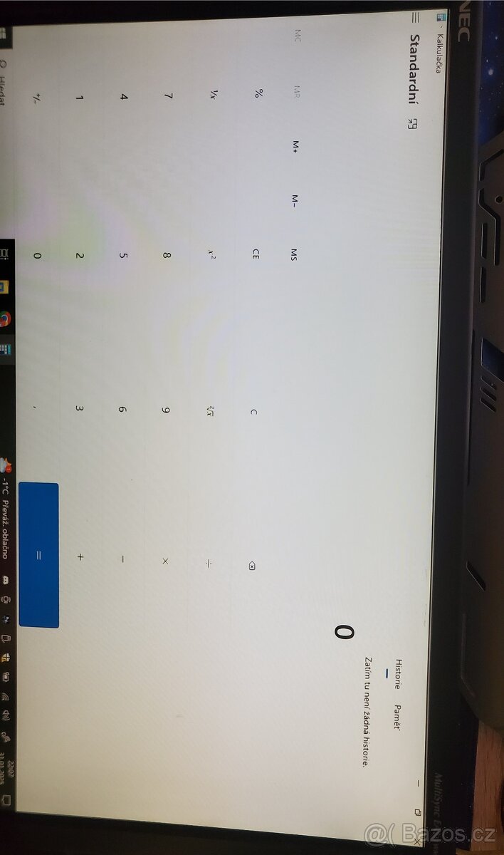 Monitor NEC LCD multisync EA231WMo 23 palců