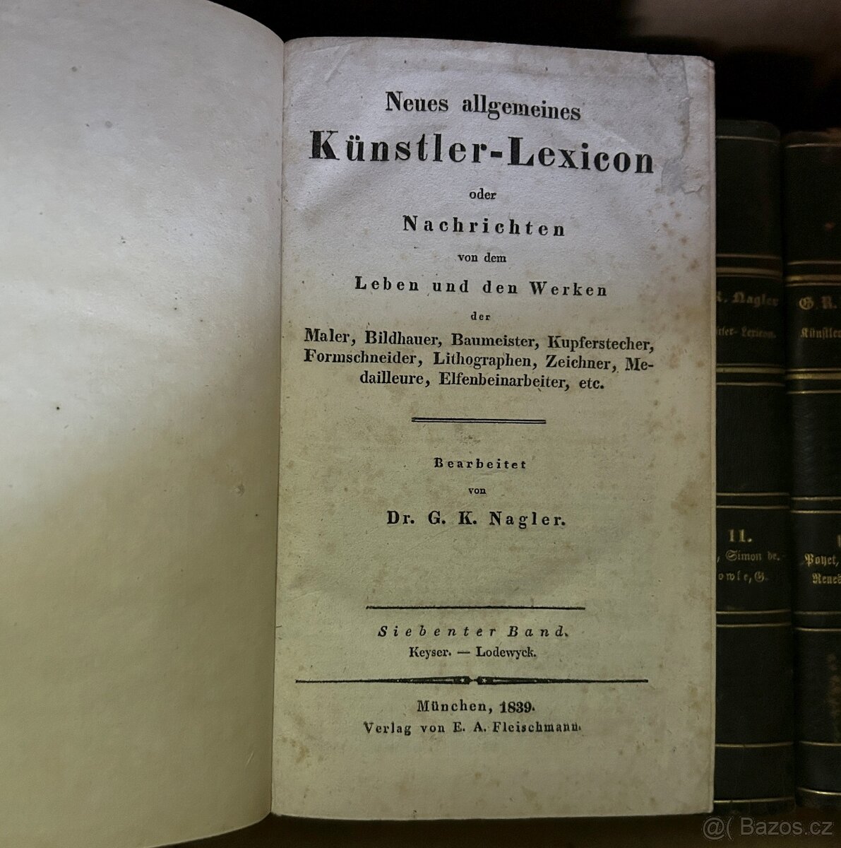 Georg Kaspar Nagler - Neues allgemeines Künstler-Lexicon