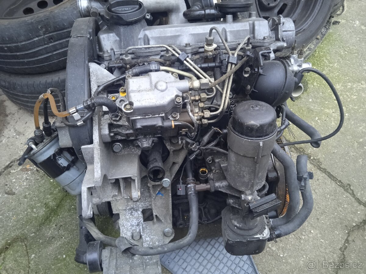 Motor ŠKODA VW SEAT 1.9 TDI AHF ZÁMĚNY S ALH