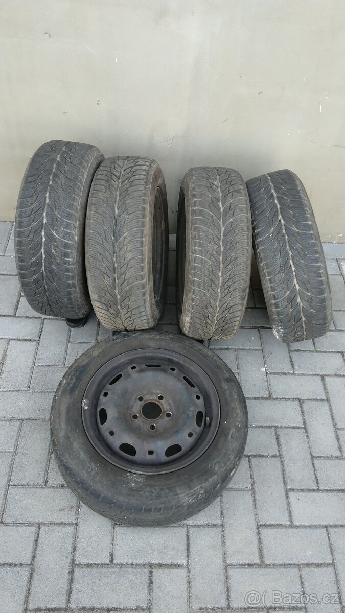 Celoroční kola z Fabie + rezerva, 285/60R14