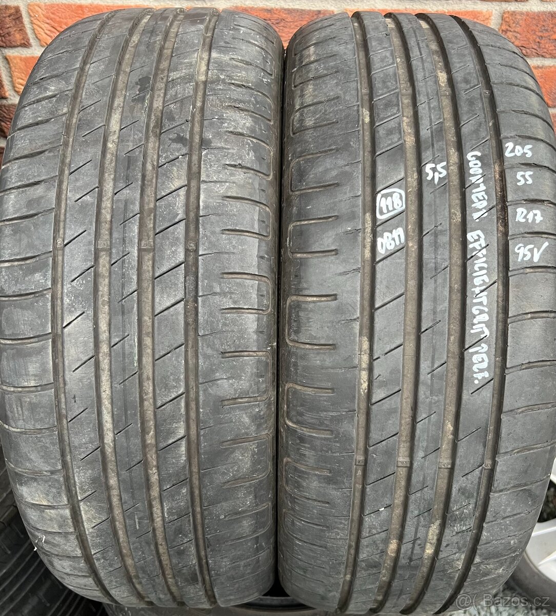 205/55 R17 95V letní pneu GoodYear Eff. Grip Perf. (0819)