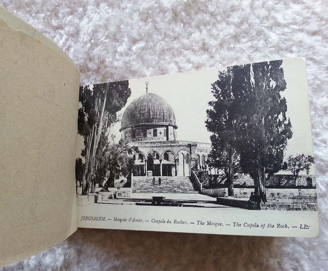 Pohlednice Levy & Fils , Paris - Jerusalem - 1919