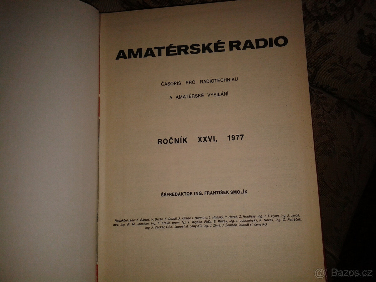 AMATÉRSKÉ RÁDIO 1977