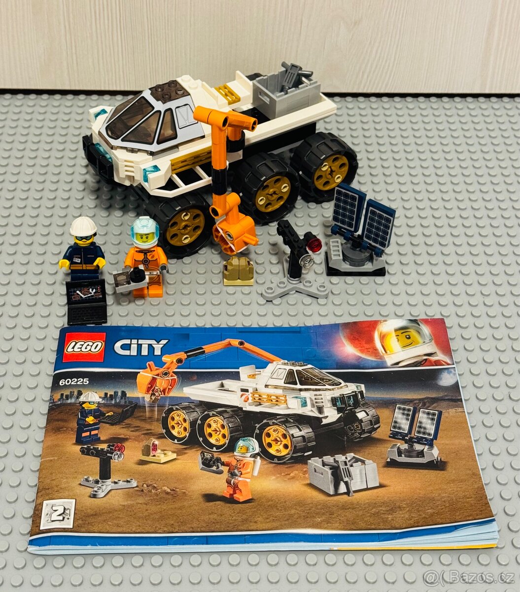 LEGO City 60225 - Testovací jízda kosmického vozítka
