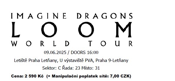 Imagine Dragons 9.6.2025, sektor C