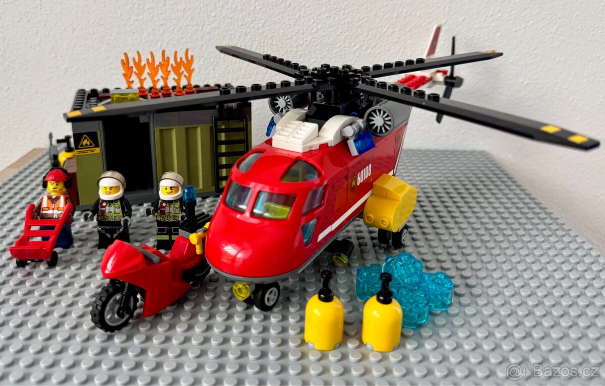 LEGO City 60108 - Hasičský vrtulník