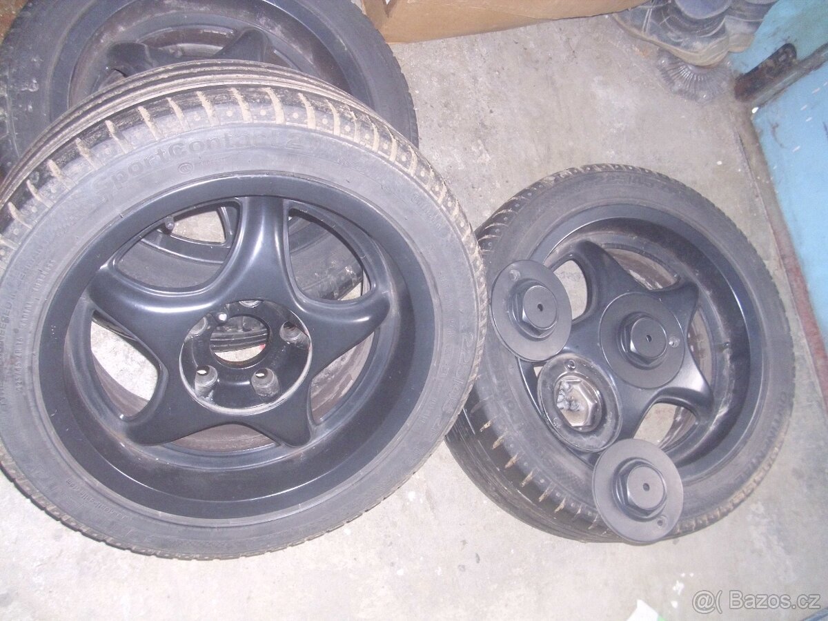 BMW E36,E46, E34.. Sada kol R16 225/55, R16, 5x120