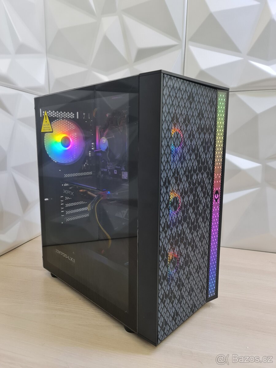 Herní PC – INTEL I3-9100F|16GB|256GB M.2 SSD|RX 580XFX|WIN11